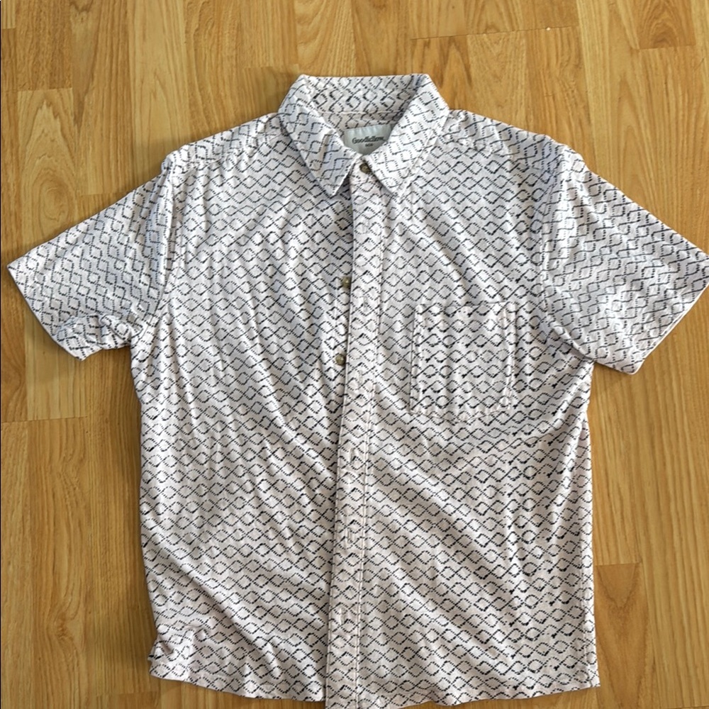 Goodfellow & Co Men's Geometric Patterned Shirt